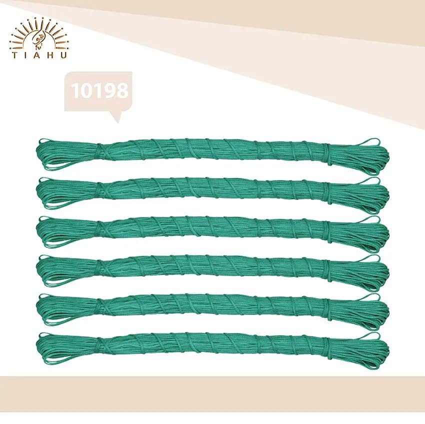 نخ موم خورده فلت لیمکس کد 10198-متری