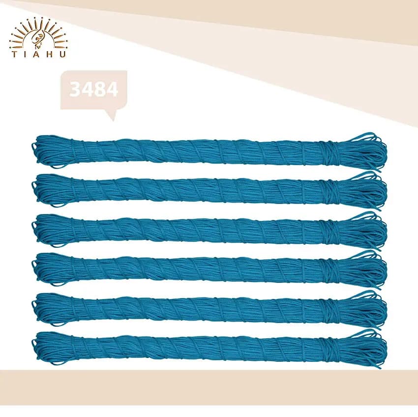 نخ موم خورده فلت لیمکس کد 3484-متری
