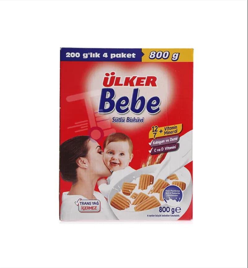 بیسکویت کودک اولکر Ulker بسته 800 گرمی
