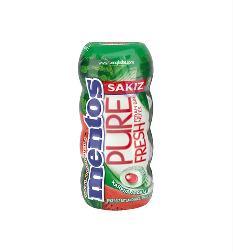 آدامس هندوانه منتوس Mentos بسته 30 گرمی — تصویر ۲
