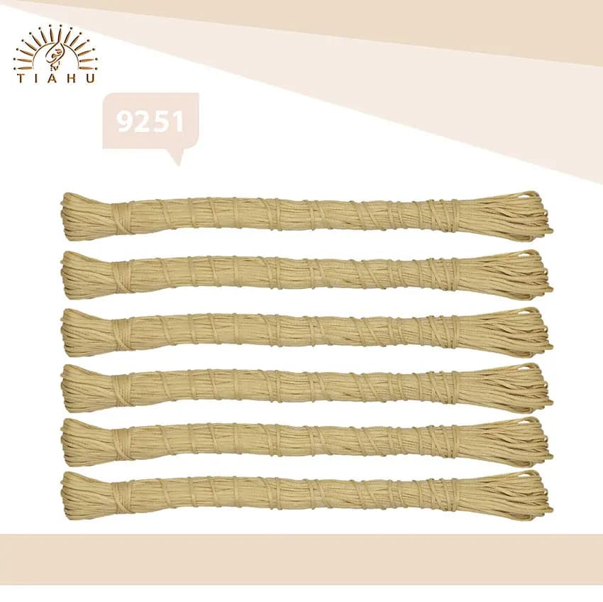 نخ موم خورده فلت لیمکس کد 9251-متری