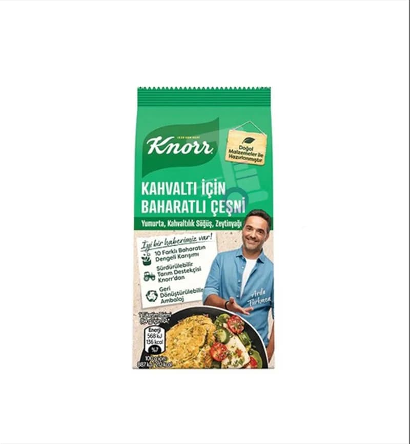 ادویه صبحانه kahvalti Icin Baharatli Cesni کنور Knorr