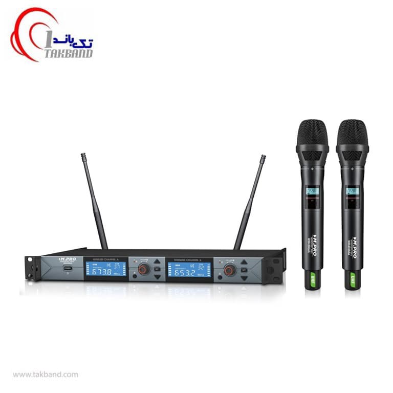 میکروفون بیسیم دوکانال ام پرو مدل M.PRO 4300AA
