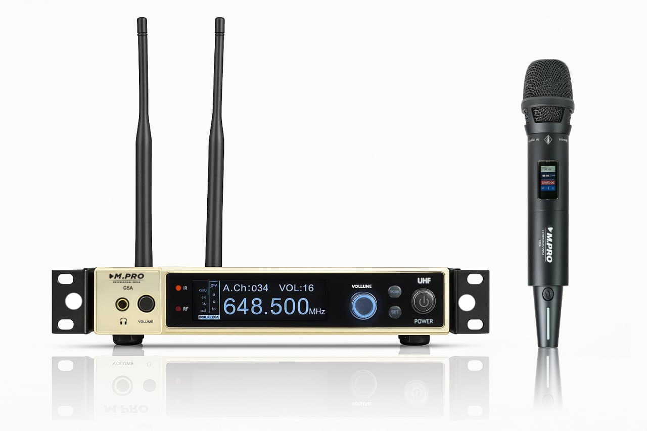 میکروفون بیسیم تک دستی ام پرو مدل M.PRO G5A — تصویر ۱۱