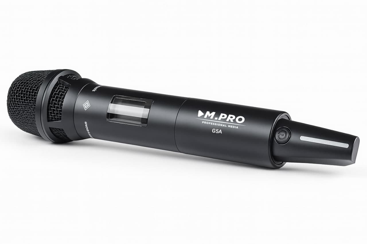 میکروفون بیسیم تک دستی ام پرو مدل M.PRO G5A — تصویر ۹