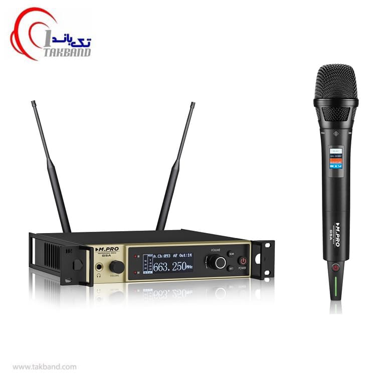 میکروفون بیسیم تک دستی ام پرو مدل M.PRO G5A — تصویر ۸