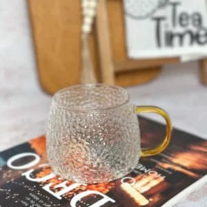 ماگ پیرکس مدل دسته طلایی توپول کد ۲۱۹ — تصویر ۳