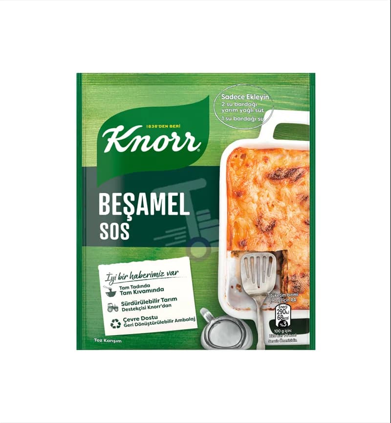 سس بشامل Besamel Sos کنور Knorr