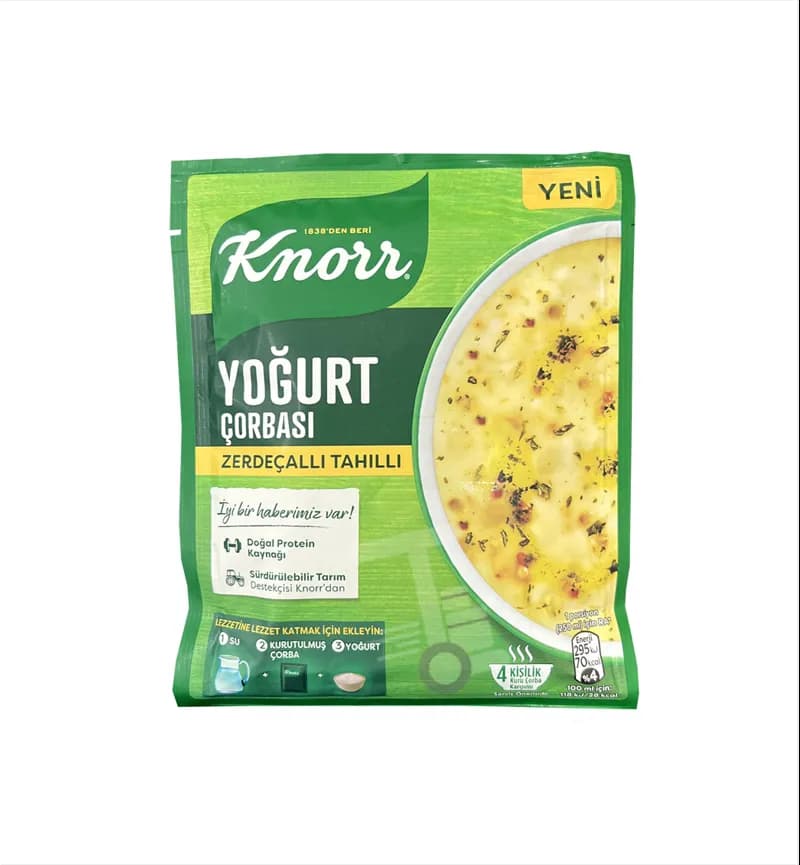 سوپ آماده ماست کنور Knorr