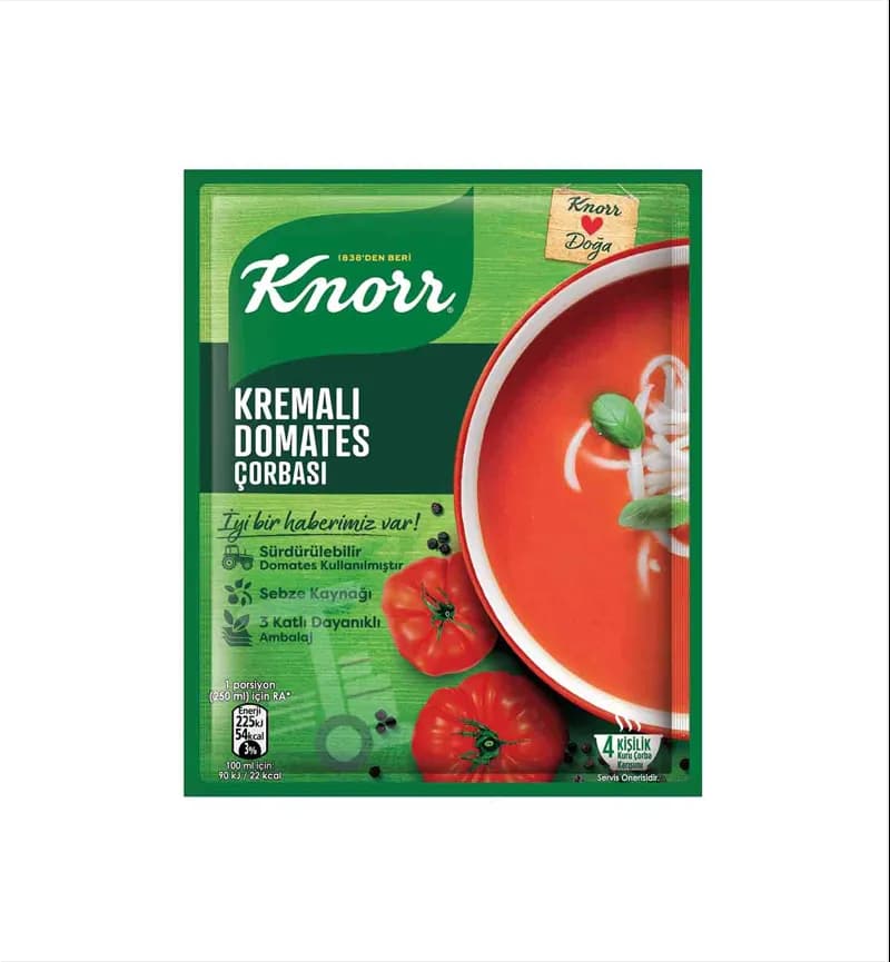 سوپ آماده گوجه فرنگی کنور Knorr