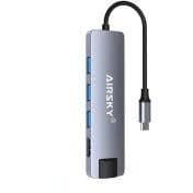 تبدیل TypeC به شبکه و Usb ایفورتک