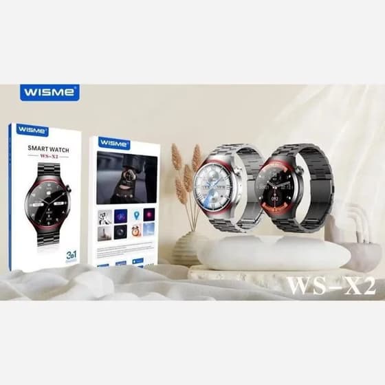 ساعت هوشمند ویسمی مدل WS-X2 صفحه گرد با بند سیلیکونی — تصویر ۵