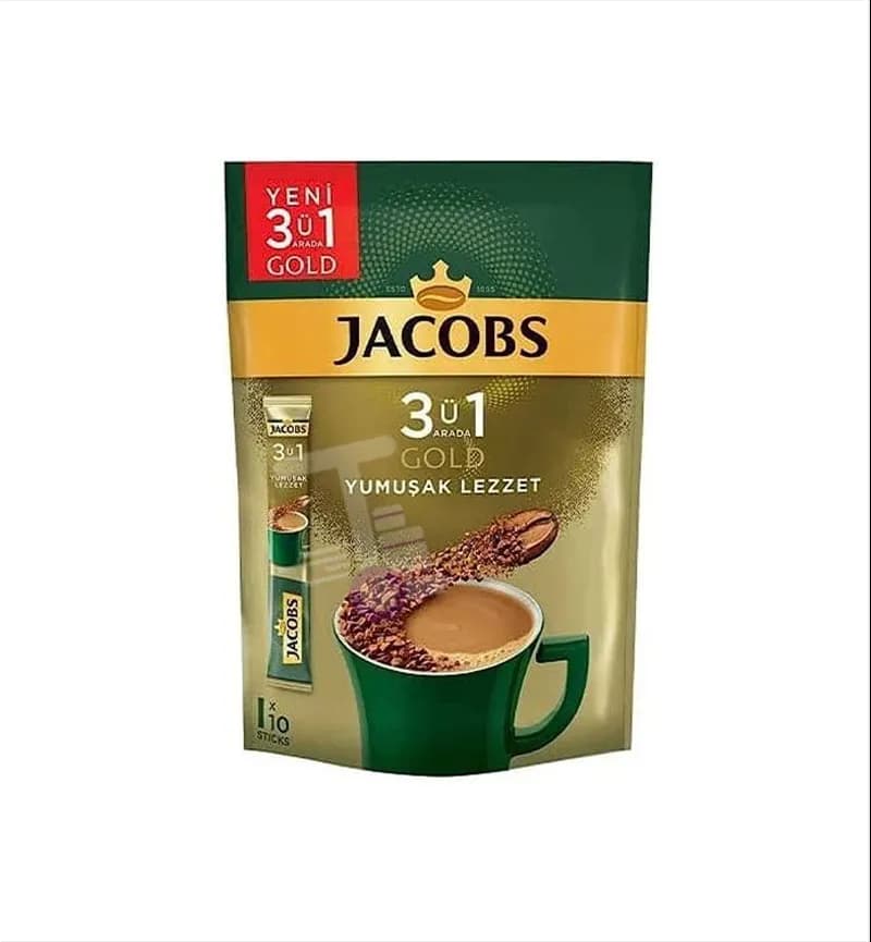 قهوه فوری 3 در 1 جاکوبز (Jacobs) مدل Yumusak Lezzet