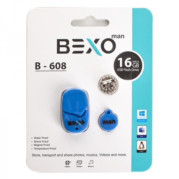 فلش مموری ظرفیت 16G برند BEXO