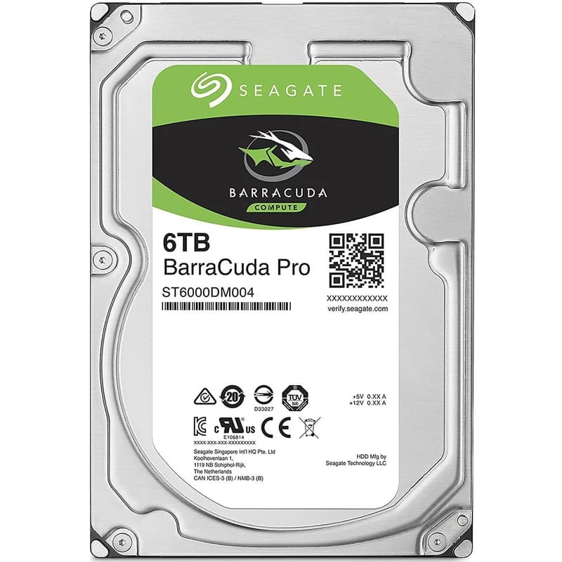 هارد دیسک اینترنال ظرفیت 6TB مدل Barracuda برند Seagate گارانتی شرکتی (ریفر) — تصویر ۲