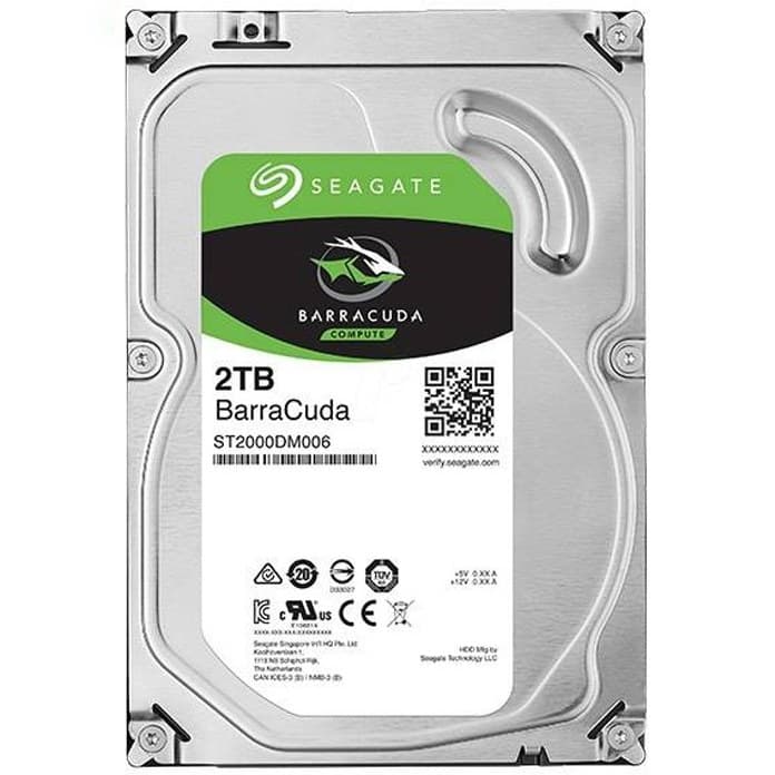 هارد دیسک اینترنال ظرفیت 2TB مدل Barracuda برند Seagate گارانتی شرکتی (ریفر)