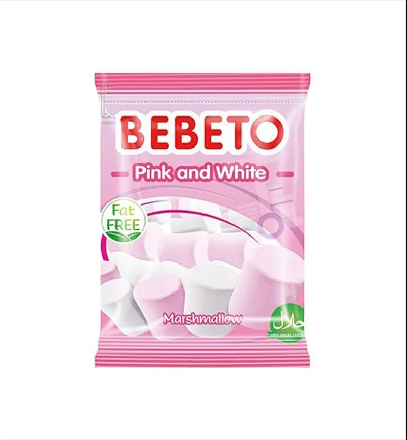 مارشمالو ببتو Bebeto بسته 500 گرمی — تصویر ۲