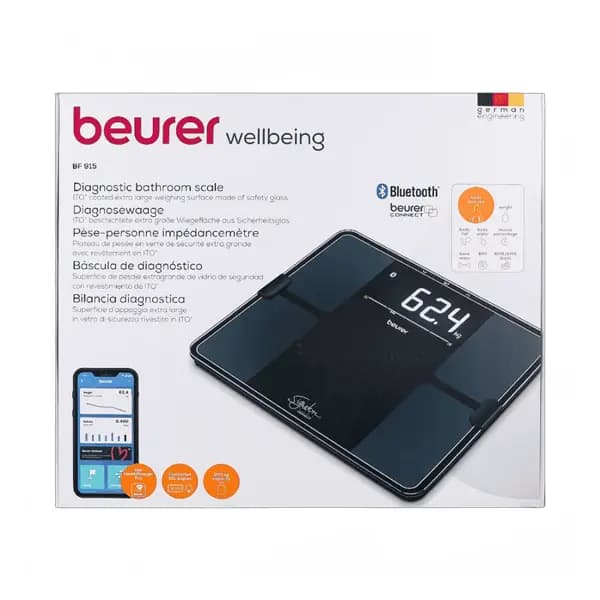 ترازوی دیجیتال تشخیصی بیورر مدل BF915 — تصویر ۸