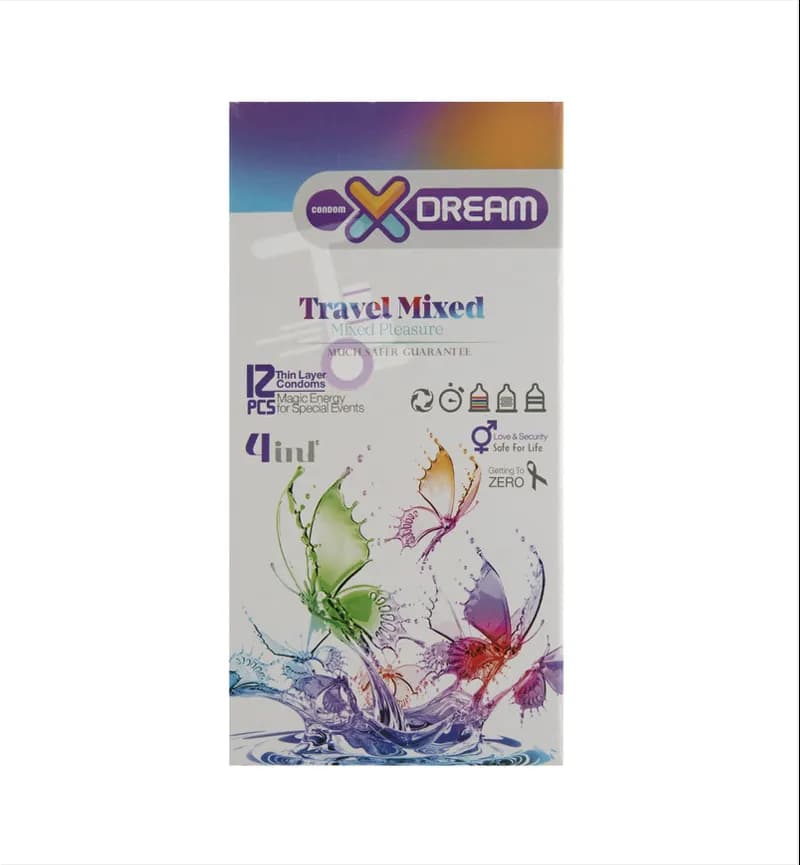 کاندوم ایکس دریم XDream مدل Travel Mixed