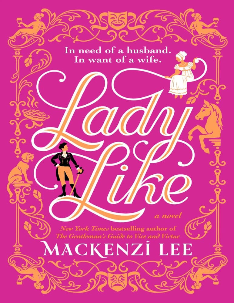کتاب بانویی مانند یک رمان اثر مکنزی لی Lady Like a Novel انگلیسی PDF