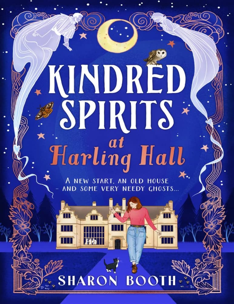 کتاب ارواح هم‌دل در هارلینگ هال اثر شارون بوث Kindred Spirits at Harling Hall انگلیسی PDF
