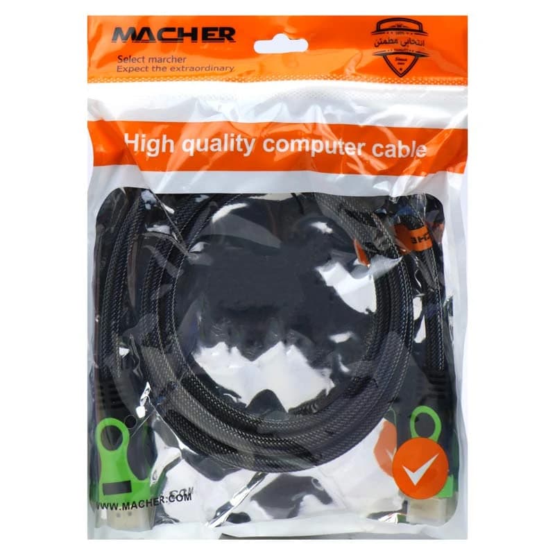 کابل HDMI مچر مدل MR-90 طول 1.5 متر — تصویر ۴