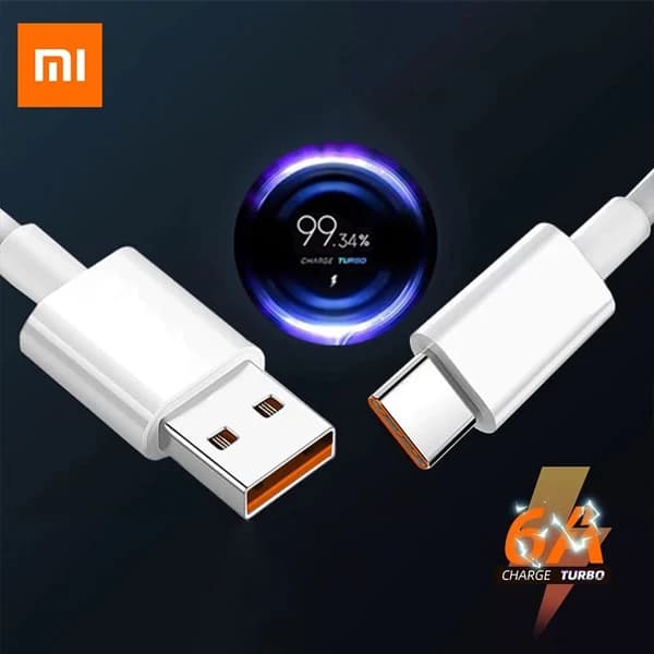 کابل تبدیل USB به USB-C مدل 6A طول 1 متر — تصویر ۵