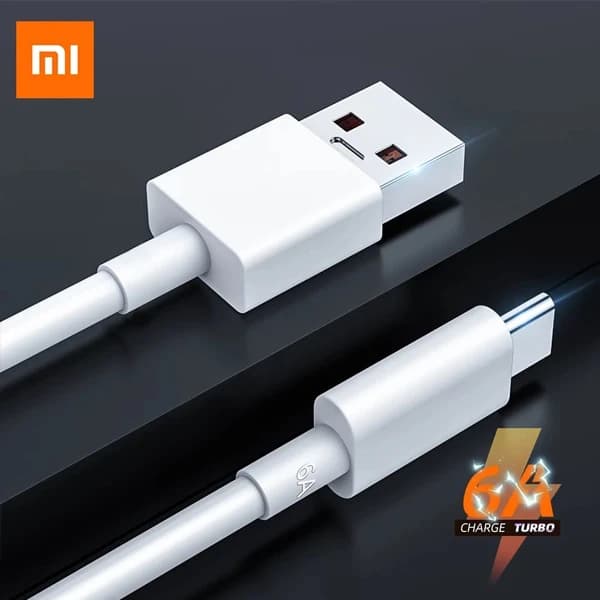 کابل تبدیل USB به USB-C مدل 6A طول 1 متر