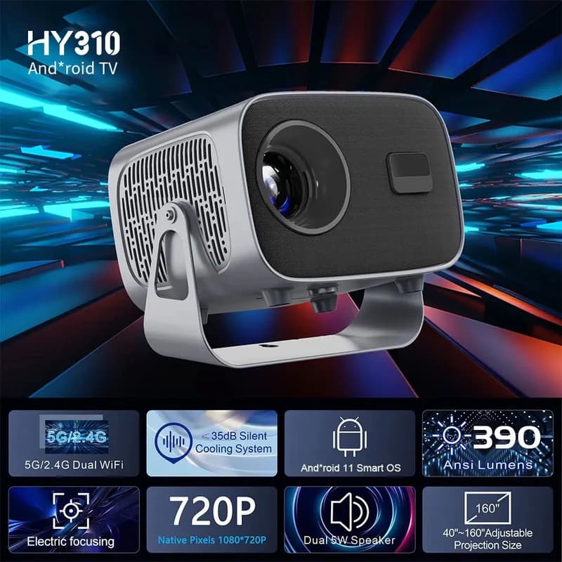 ویدیو پروژکتور پرتابل hy310 — تصویر ۵