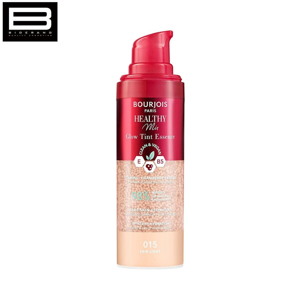 کرم پودر هلثی میکس بورژوا مدل Glow Tint Essence حجم 30ml — تصویر ۷
