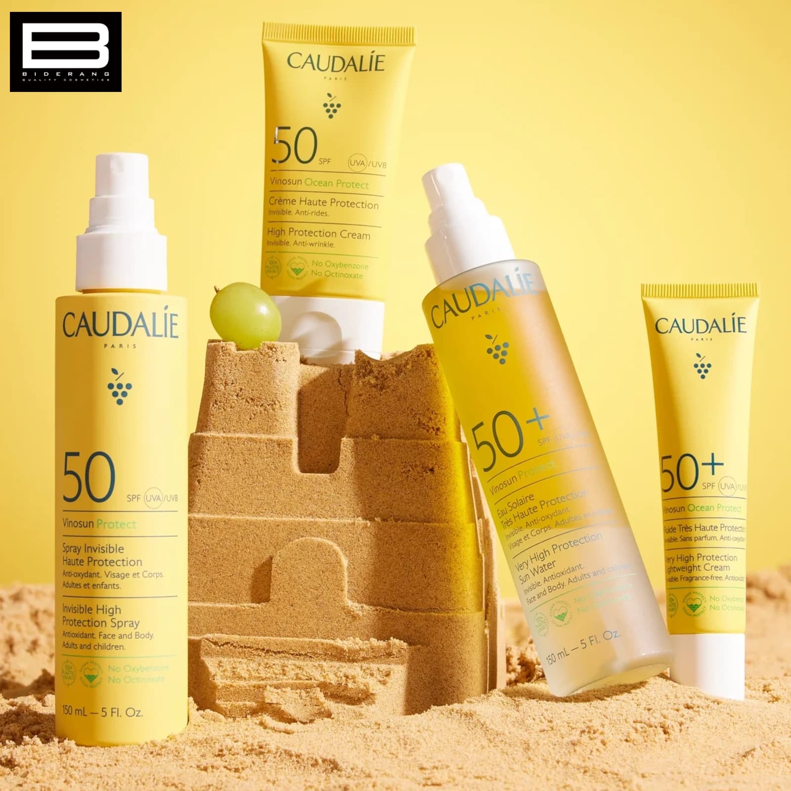 ضد آفتاب ضد چروک کدلی مدل Vinosun Protect با +SPF50 حجم 50ml — تصویر ۴