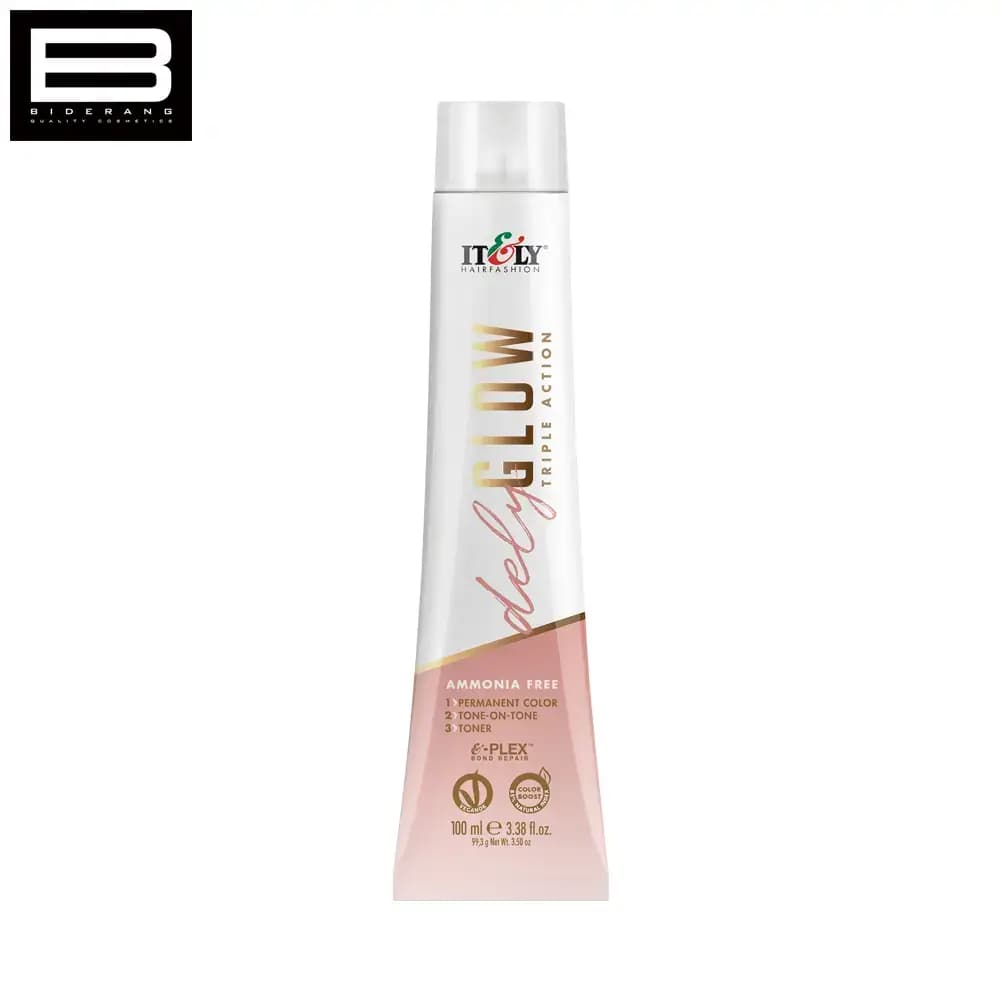 رنگ مو بدون آمونیاک آکوارلی سری طبیعی DelyGlow حجم 100ml