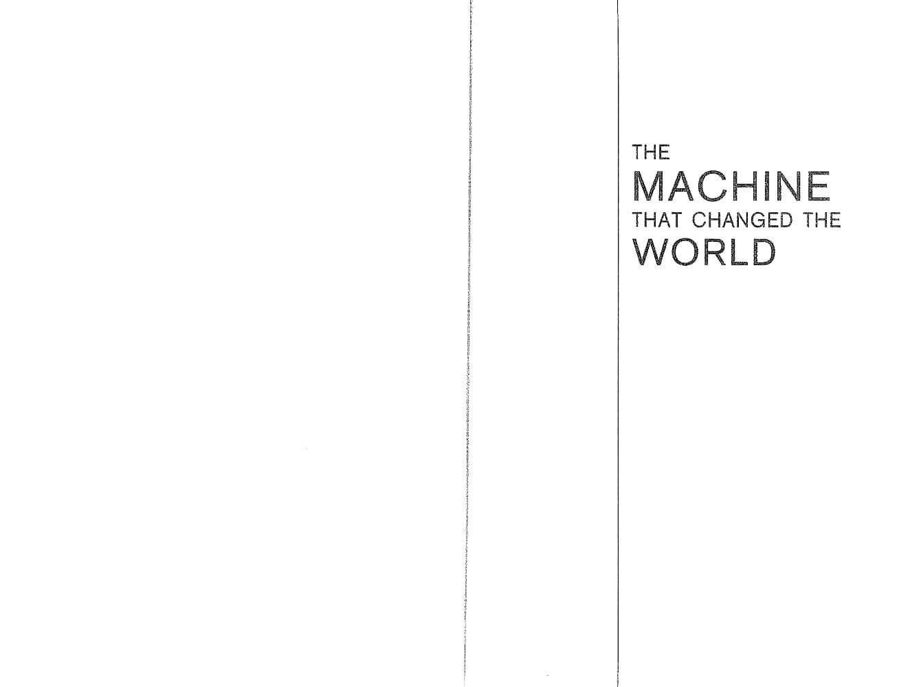 کتاب ماشینی که جهان را تغییر داد: داستان تولید ناب The Machine That Changed the World: The Story of Lean Production انگلیسی PDF — تصویر ۲