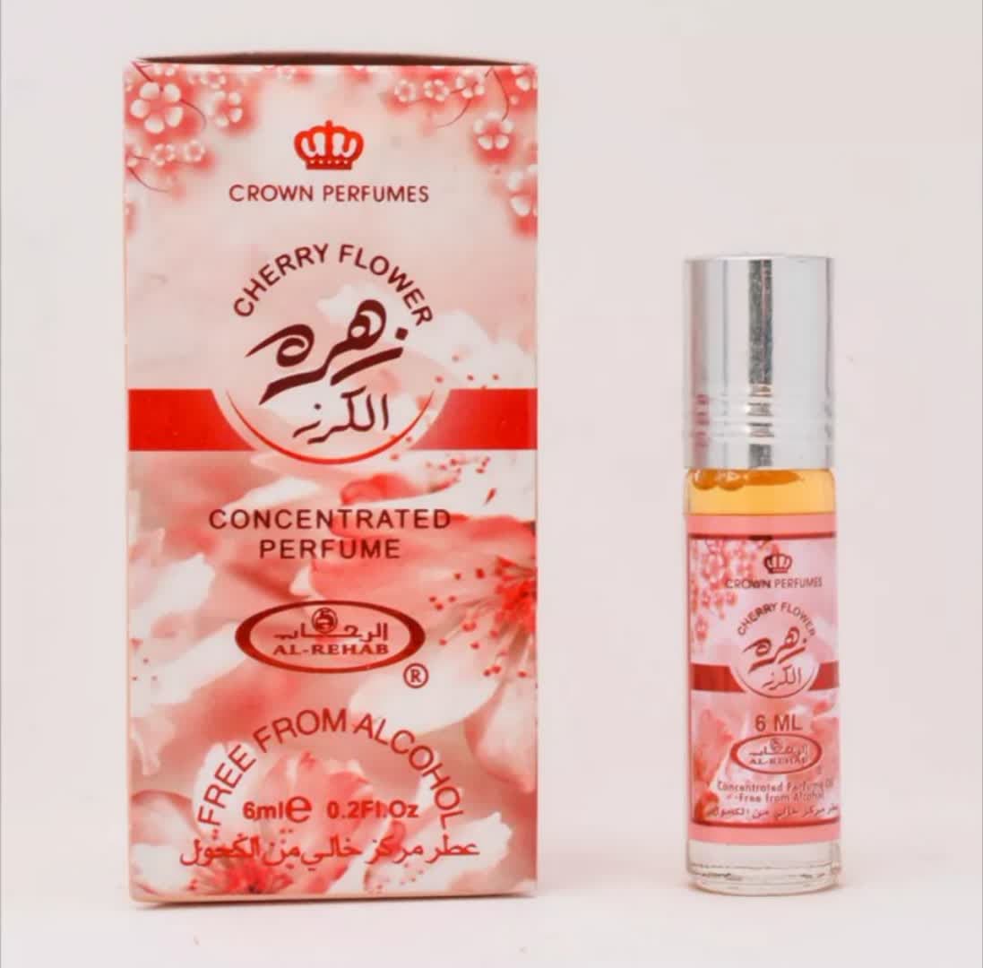 عطر زنانه زهره الکرز الرحاب 6 میلCherry Flower al rehab 6 mil — تصویر ۴