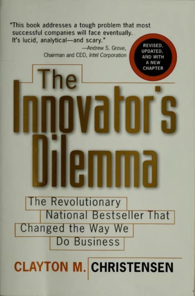 کتاب معضل نوآور اثر Clayton M. Christensen The Innovator’s Dilemma انگلیسی PDF