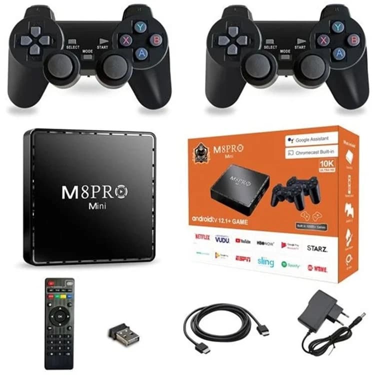 کنسول بازی و اندروید باکس مدل Game M8 pro mini — تصویر ۷