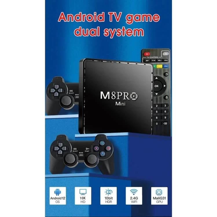 کنسول بازی و اندروید باکس مدل Game M8 pro mini — تصویر ۱۱