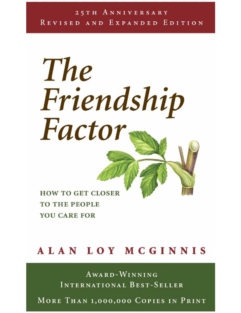کتاب عامل دوستی اثر Alan Loy McGinnis The Friendship Factor انگلیسی PDF — تصویر ۲