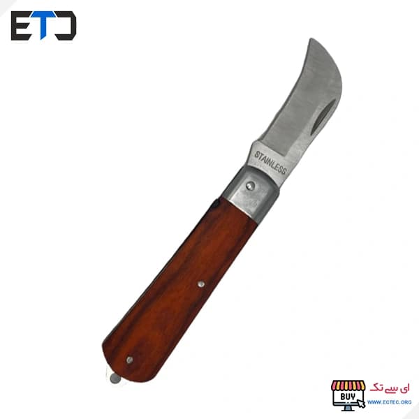 چاقوی کابل بری دسته چوبی — تصویر ۴