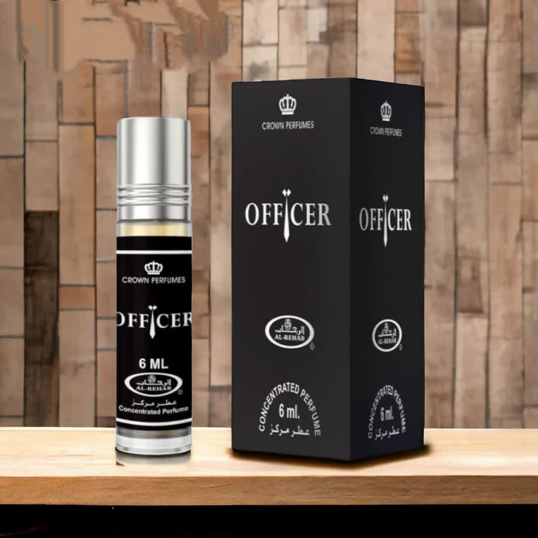 عطر مردانه آفیسر الرحاب 6 میل Officer al rehab 6 mil — تصویر ۲