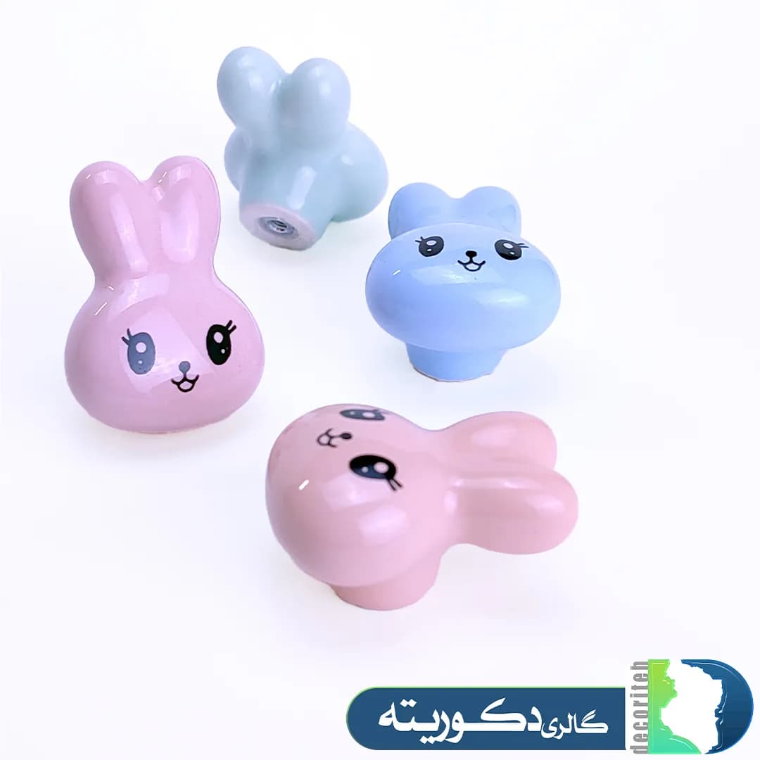 دستگیره تک پیچ عروسکی سرامیکی کد 240 برند کاپران