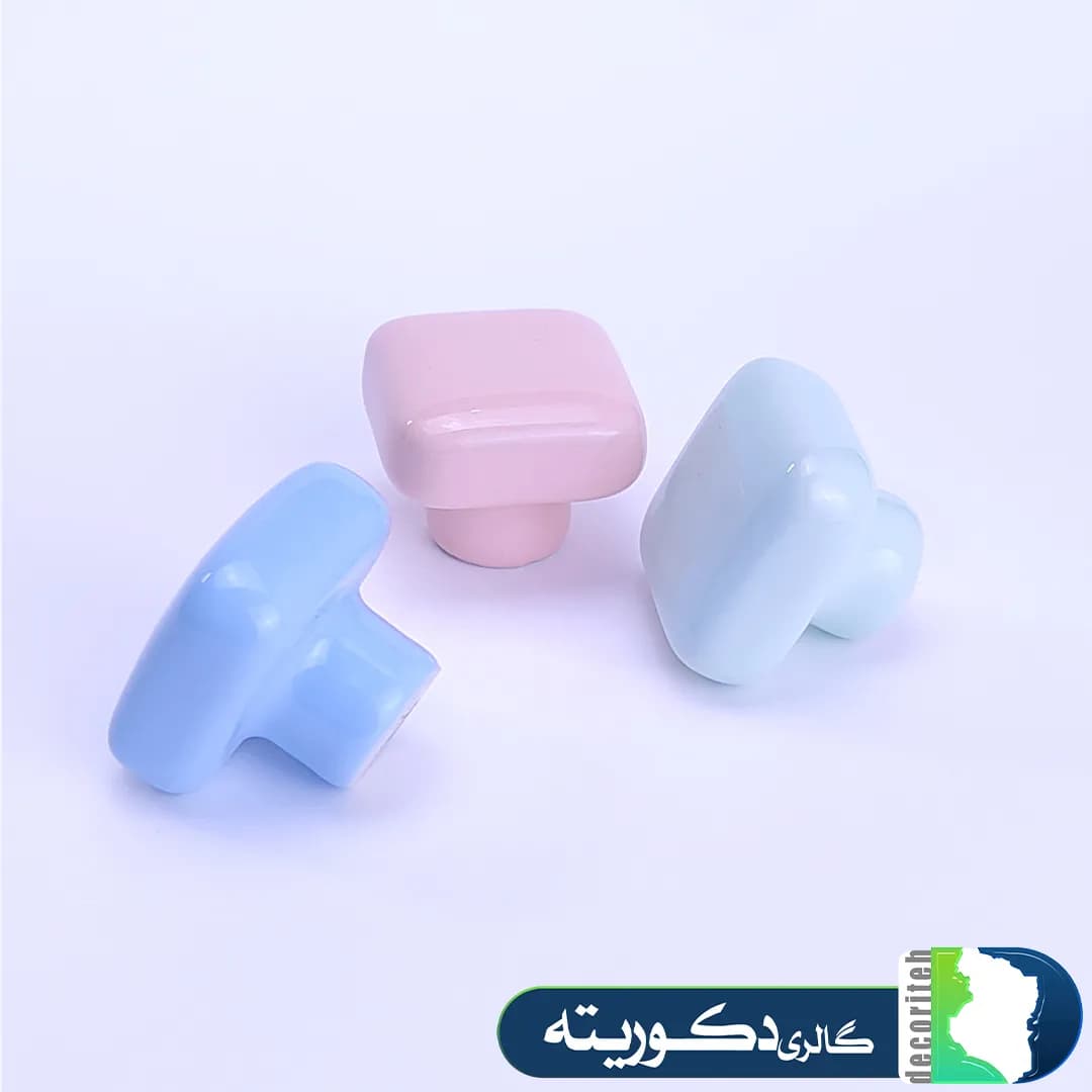 دستگیره تک پیچ عروسکی سرامیکی کد 230 برند کاپران