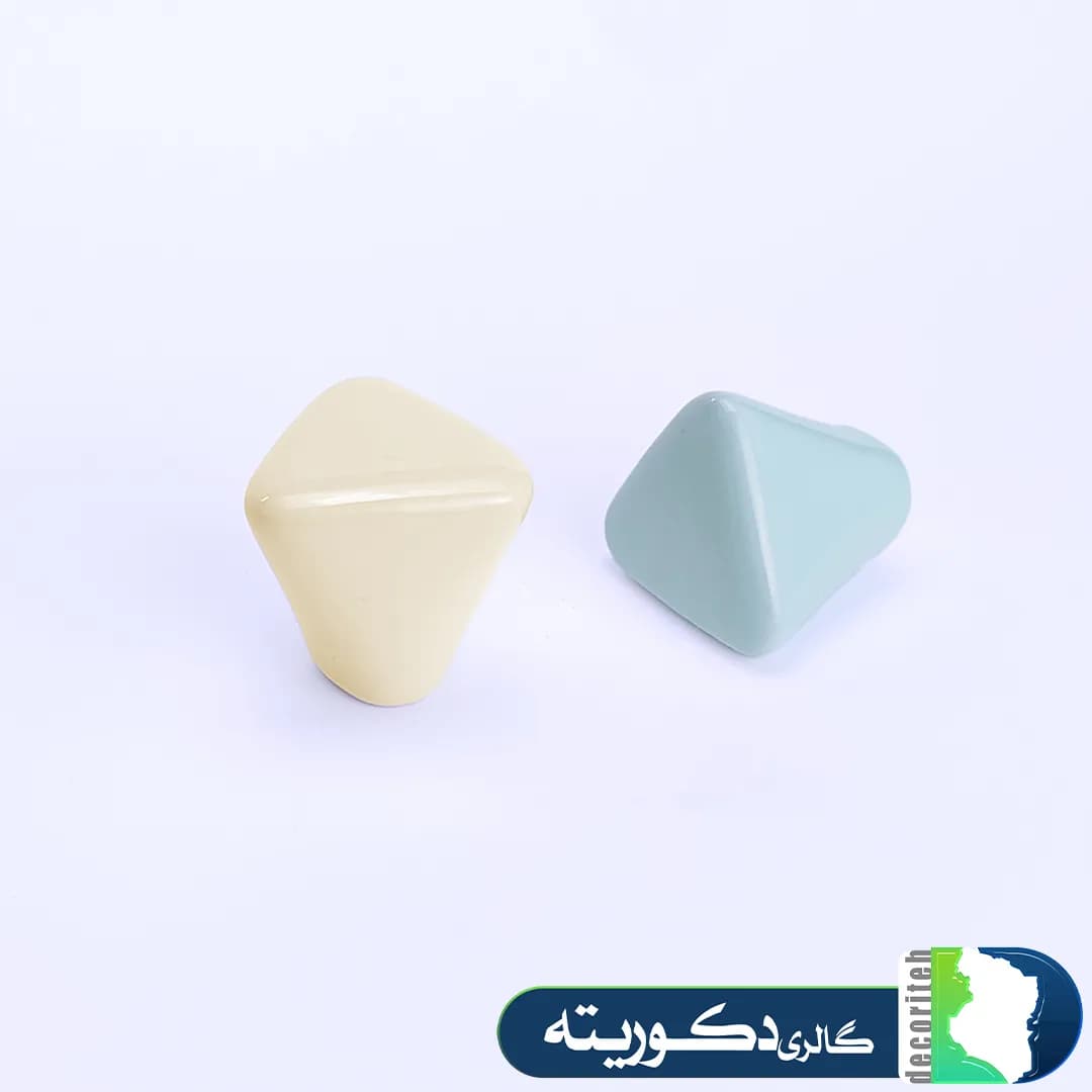 دستگیره تک پیچ عروسکی سرامیکی کد 220 برند کاپران