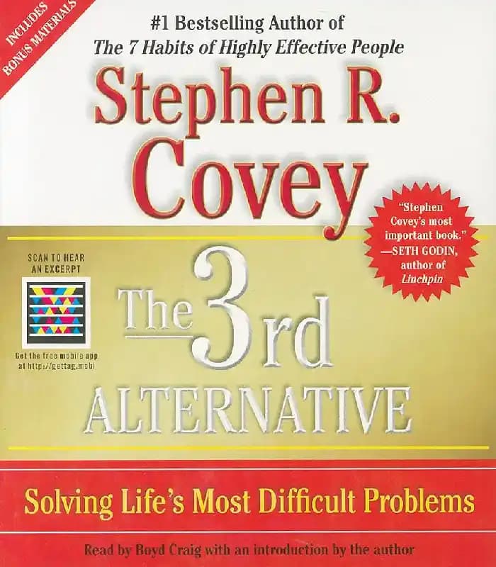 کتاب گزینه سوم: حل سختترین مشکلات زندگی اثر Stephen R. Covey The 3rd Alternative: Solving Life’s Most Difficult Problems انگلیسی PDF — تصویر ۴