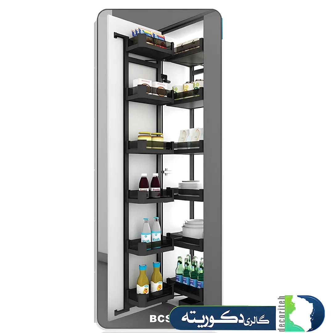 سبد سوپر یخچالی پنتری آرام بند کدBCSبرند BLUE — تصویر ۲