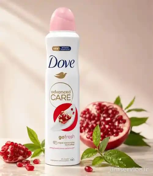 اسپری ضد تعریق انار داو 250 میل | Dove — تصویر ۴