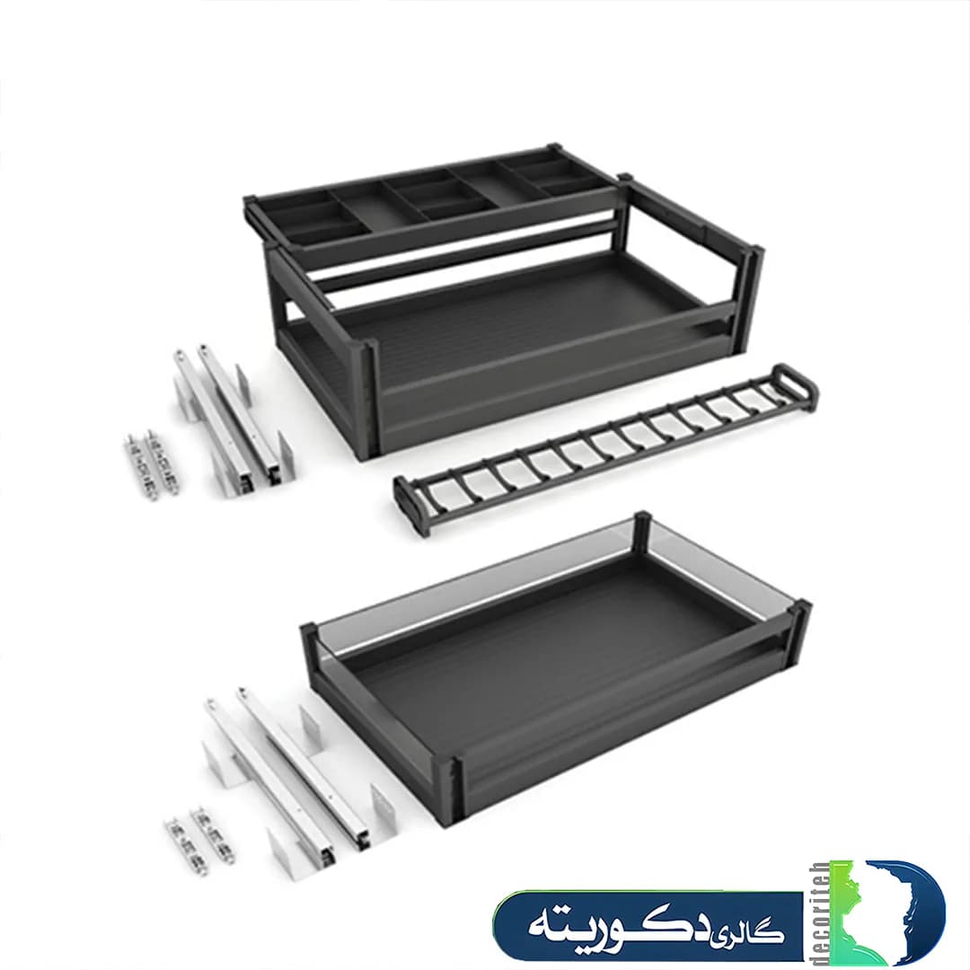 کشو کامل زیر گاز آرام بند کدBC310برند BLUE — تصویر ۳