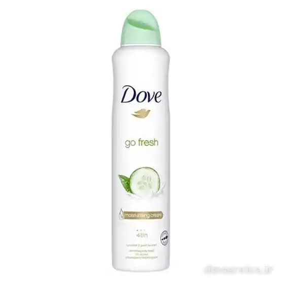اسپری ضد تعریق زنانه خیار و چای سبز داو | Dove — تصویر ۳