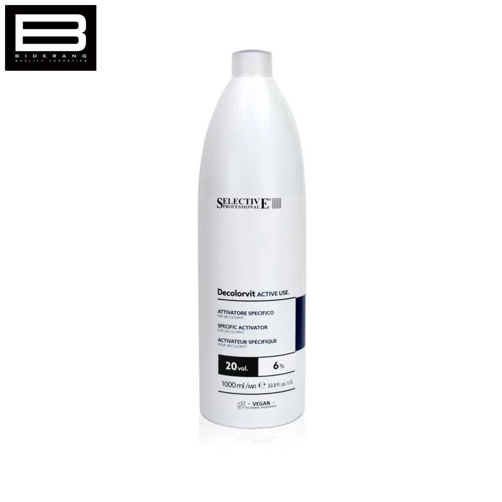 اکسیدان 6% ضد زردی سلکتیو حجم 1000ml