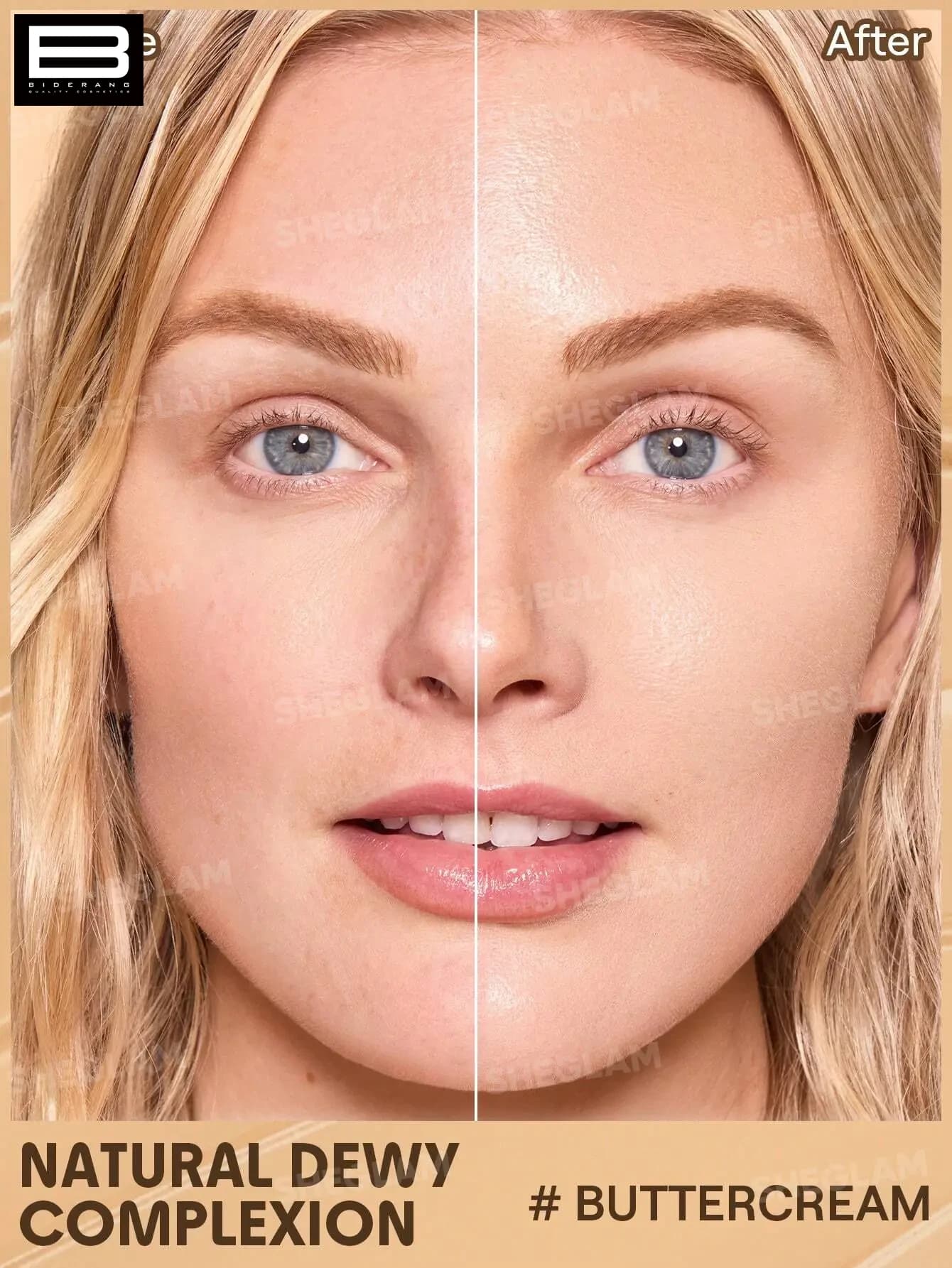 تینت صورت شیگلم مدل DEW & DONE با SPF 20 حجم 30ml — تصویر ۸
